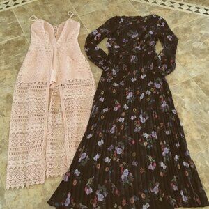 Lot of 3 bebe dresses